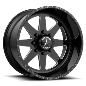 American Force Wheels – AFW INDEPENDENCE – Black – 22″x12″ -40mm – All weather Wheels – AFTJ11G24-2-20